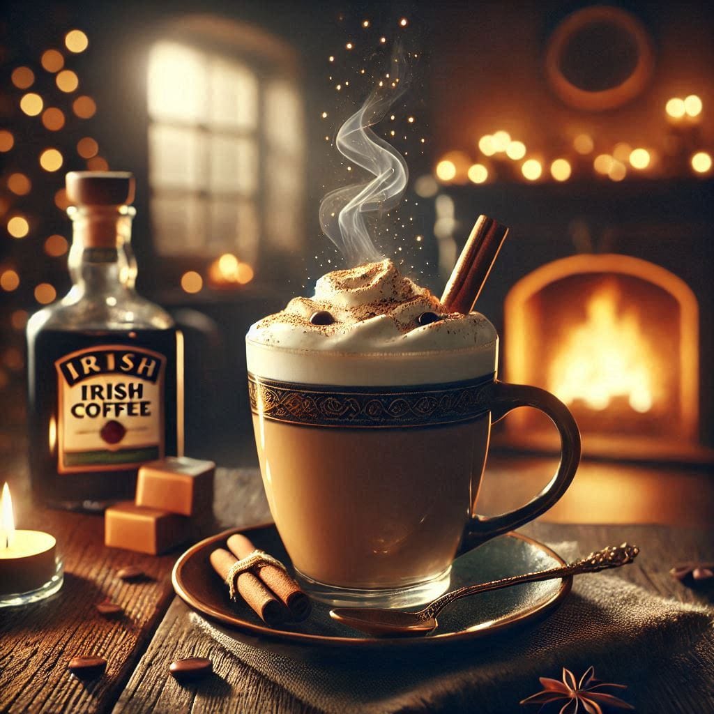 «Café Irlandés: La Mezcla Perfecta de Sabor y Tradición»