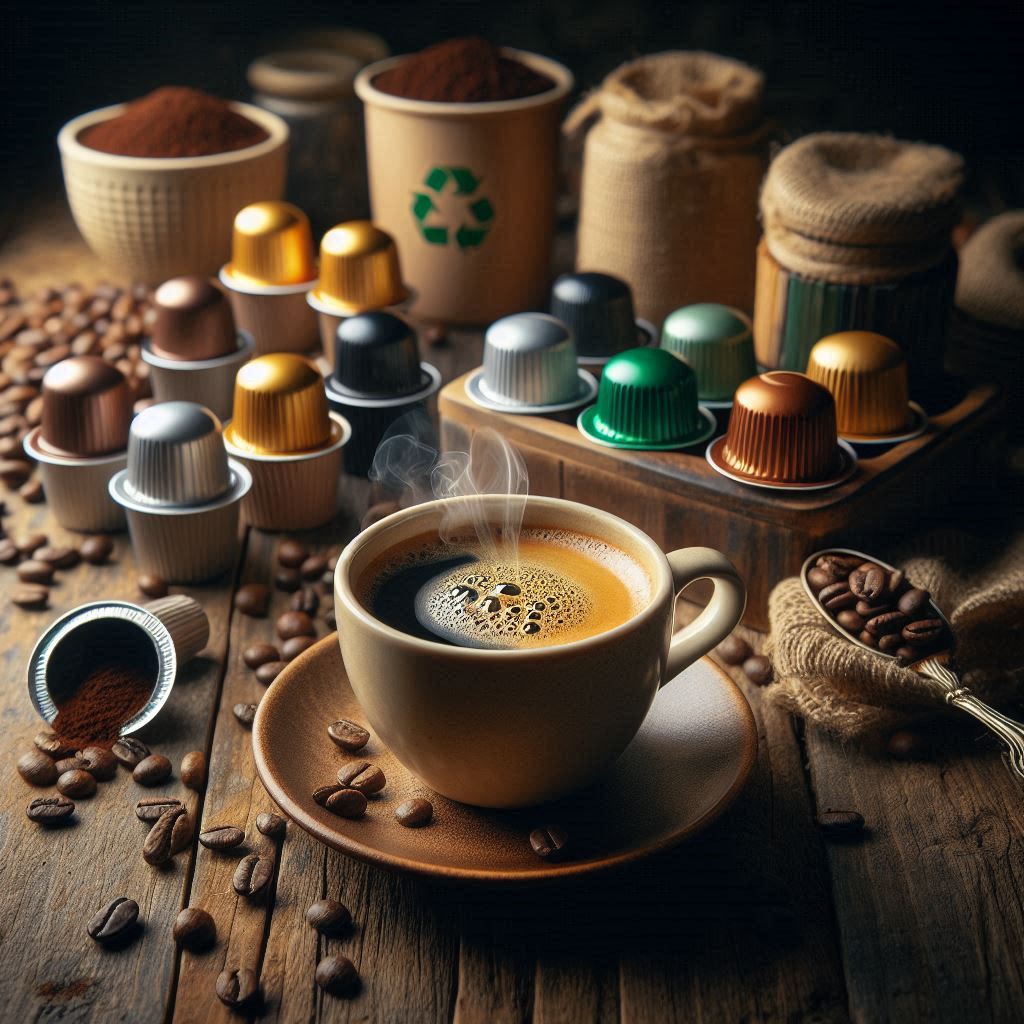 «Café en cápsulas: sostenible, exótico y delicioso»