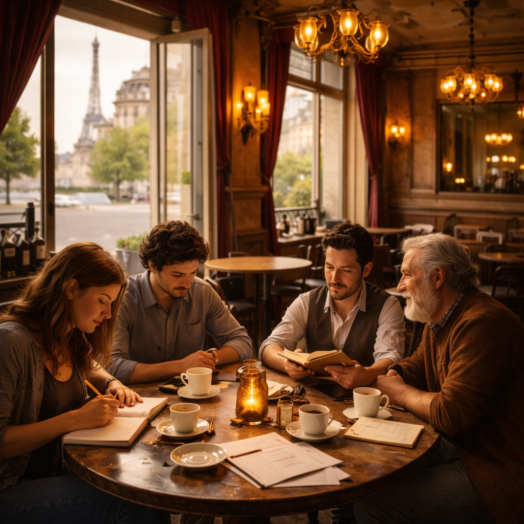 «Cafeterías como terceros espacios y creatividad»