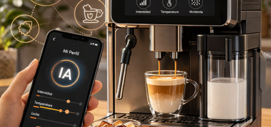 «Cafeteras con IA: el futuro del café en casa»