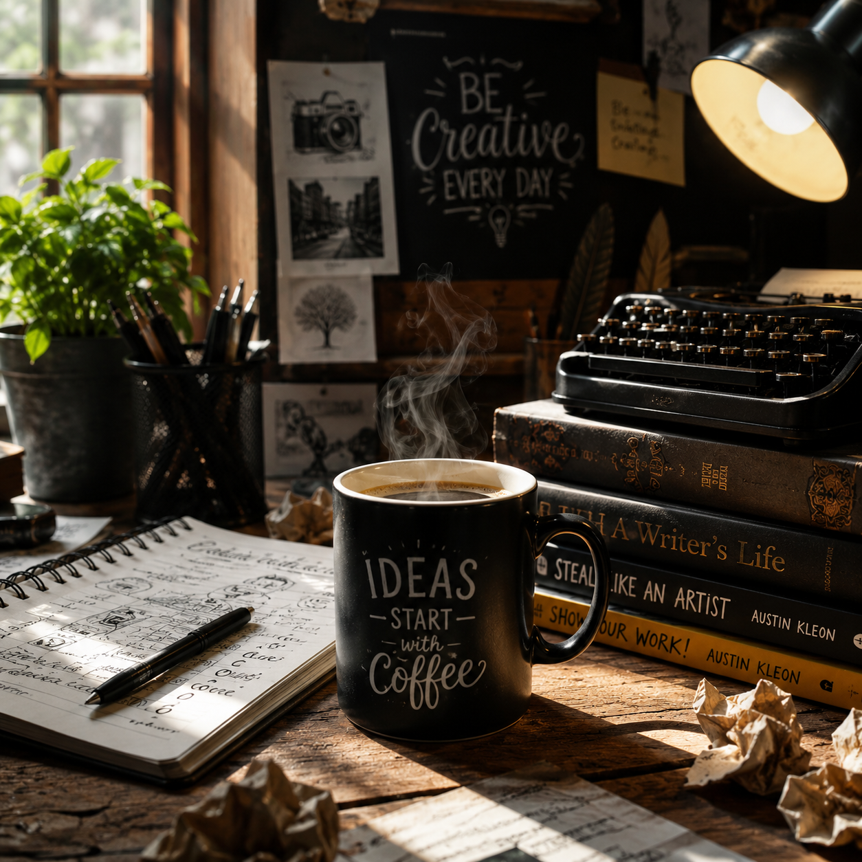 «Café y creatividad: ¿la cafeína cambió la historia de las grandes ideas?»