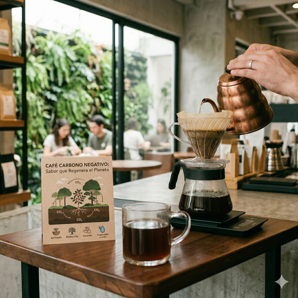 Café Carbono Negativo: ¿Puede tu taza de la mañana salvar el planeta?